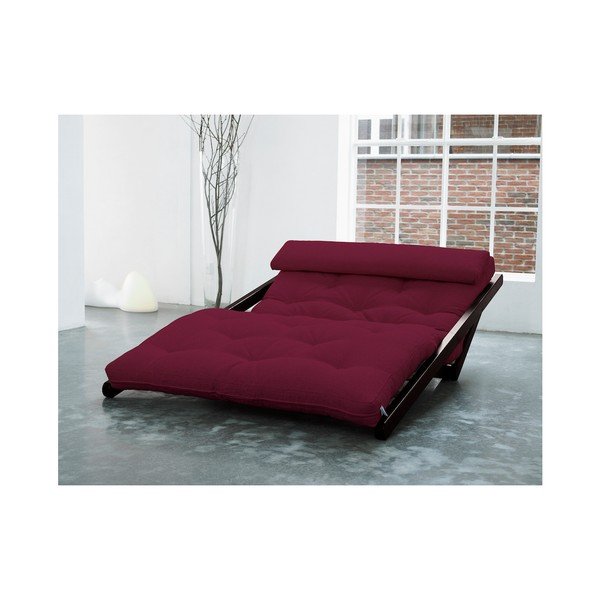 Fotoliu Karup Figo, Wenge/Bordeaux, 120 cm-image-2