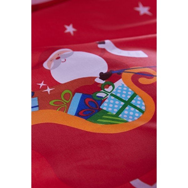 Lenjerie de pat pentru copii roșie pentru pătuț 120x150 cm Santa's Christmas Presents – Catherine Lansfield-image-3