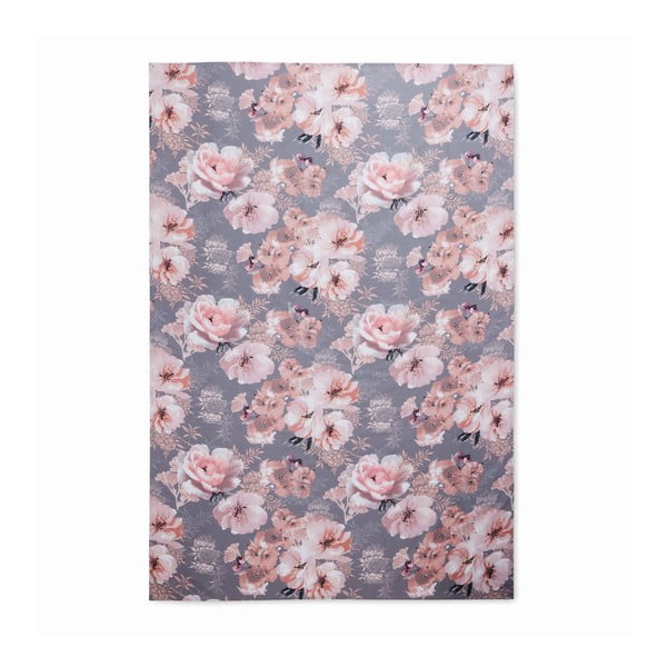 Față de masă din bumbac 137x178 cm Dramatic Floral – Catherine Lansfield-image-1