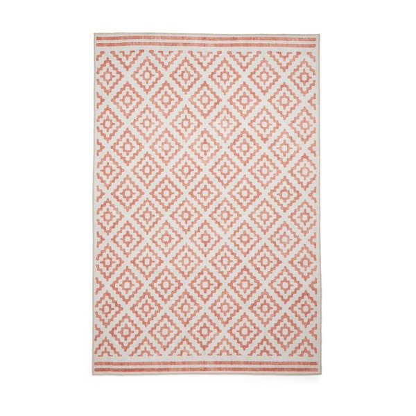 Covor portocaliu lavabil 152x230 cm Coral Orange – Think Rugs