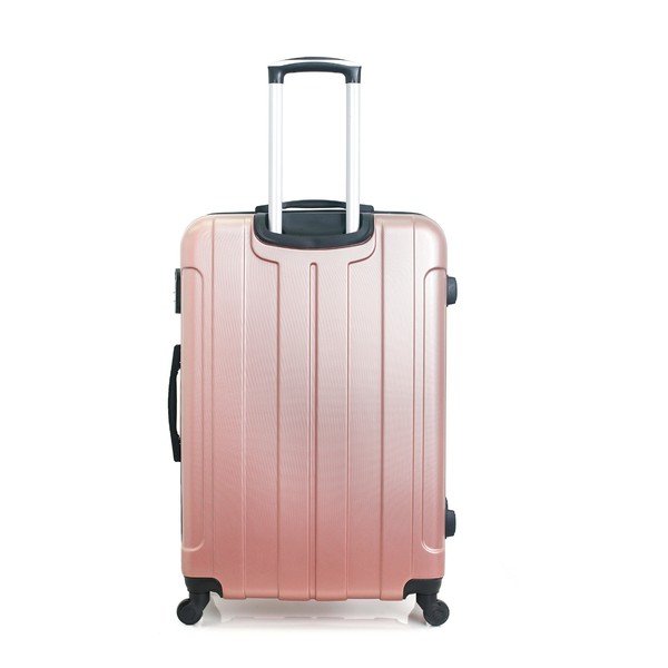 Geamantan cu roți Hero Fogo, 93 l, roz auriu-image-2