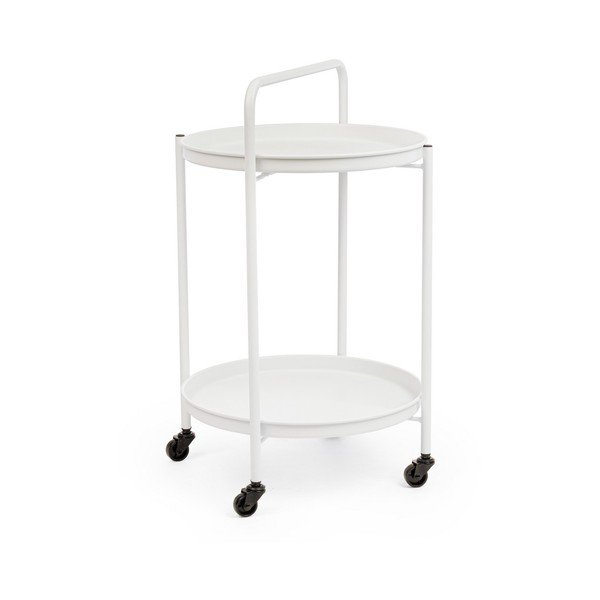 Măsuță de servire din oțel ø 44,5 cm Austin – Bizzotto