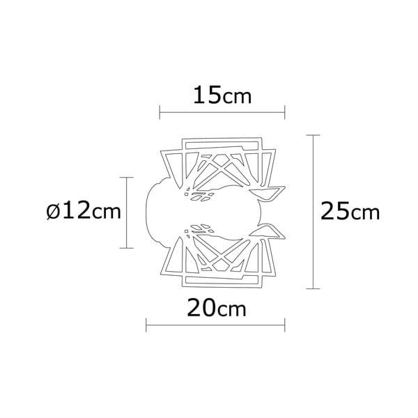 Aplică de perete neagră Nemrut – Opviq lights-image-3