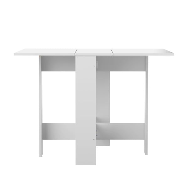 Masă de dining extensibilă cu blat alb 76x28 cm Papillon – TemaHome-image-4