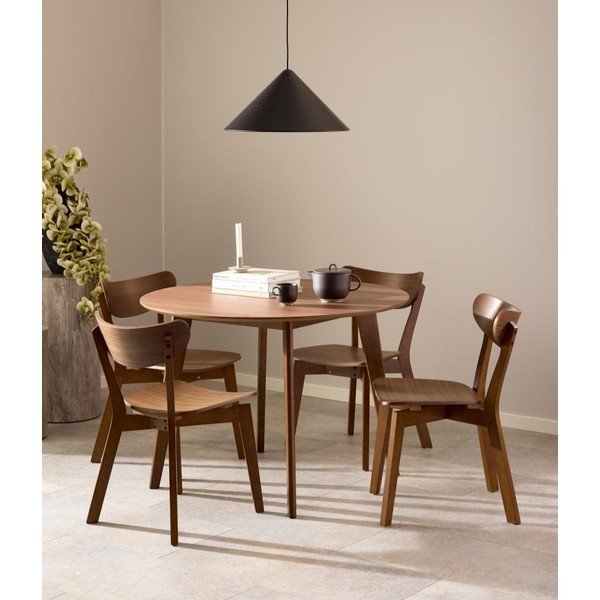 Scaun de dining maro Roxby – Actona-image-1