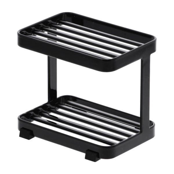 Suport pentru săpun și gel de duș YAMAZAKI Tower, negru