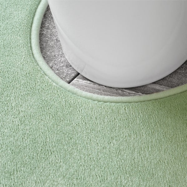 Covorașe de baie verde-deschis pentru WC 2 buc. din spumă cu memorie 50x80 cm Anti-Bacterial – Catherine Lansfield-image-3