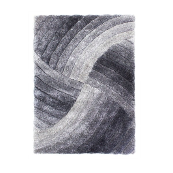 Covor Flair Rugs Furrow, 160 x 230 cm, gri