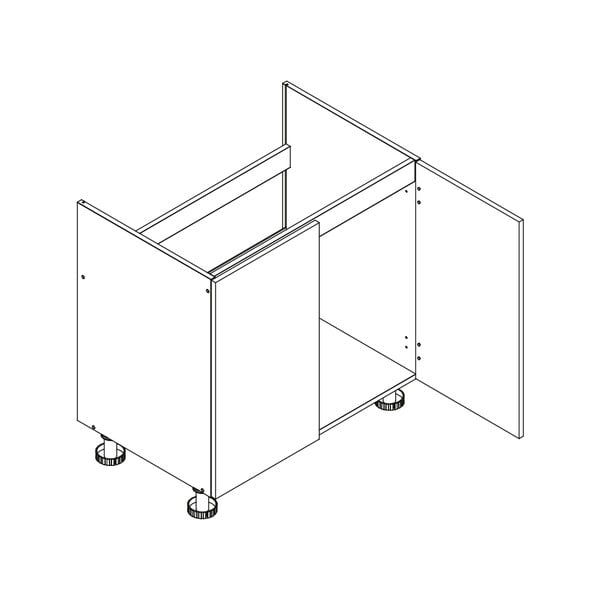Bucătărie dreaptă fără blat 240 cm (fără montaj) Zane – STOLKAR-image-4