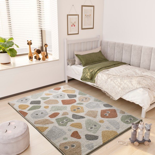 Covor pentru copii crem 120x170 cm Beats – Universal-image-1