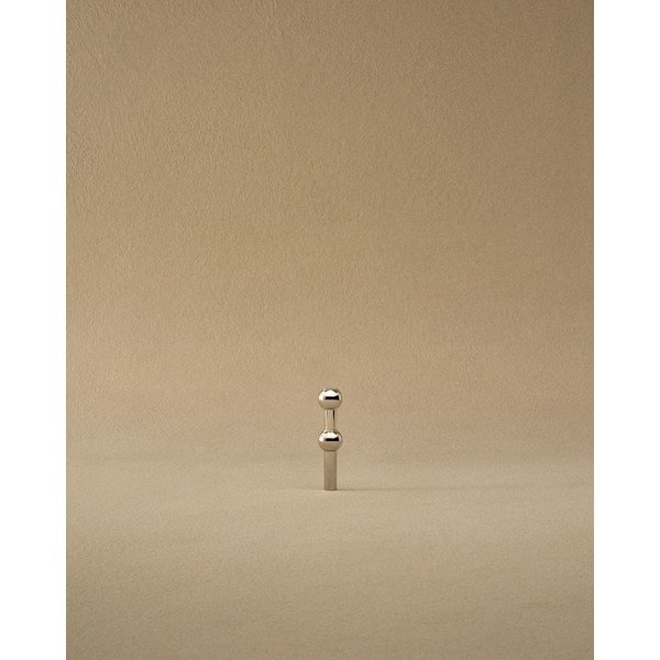 Vază argintiu-lucios din metal (înălțime 10 cm) Nagel – STOFF Nagel-image-4