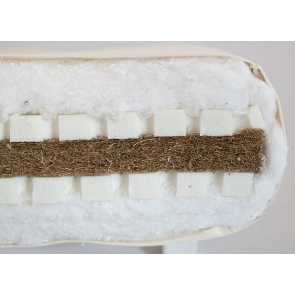 Saltea futon albă moale 120x200 cm Sandwich – Karup Design-image-1