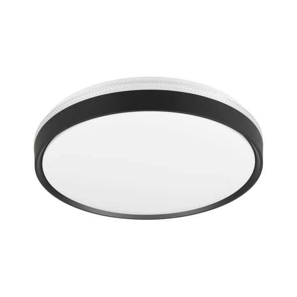 Plafonieră neagră-albă LED ø 47 cm Spacy – Reality
