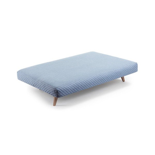 Canapea extensibilă La Forma Kiko, albastru deschis-image-3