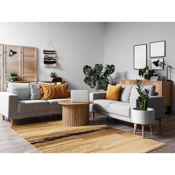 Covor bej-chihlimbar 200x300 cm Spinel – FD-image-1