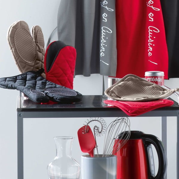 Mănușă de bucătărie din bumbac/din silicon Cuistot – douceur d'intérieur-image-1