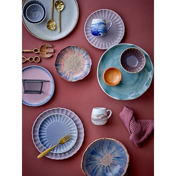 Bol mic violet din gresie 400 ml Latina – Bloomingville-image-4