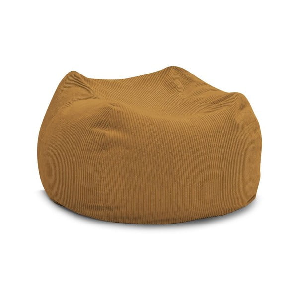 Fotoliu bean bag galben muștar Voltaire – Bobochic Paris