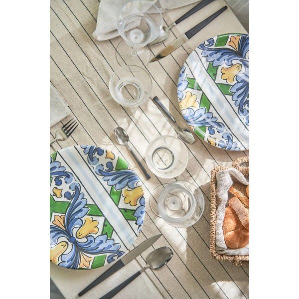 Set veselă cu 18 piese din ceramică Villa Altachiara Taormina-image-1