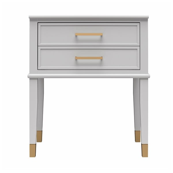 Noptieră gri deschis Westerleigh – CosmoLiving by Cosmopolitan-image-4