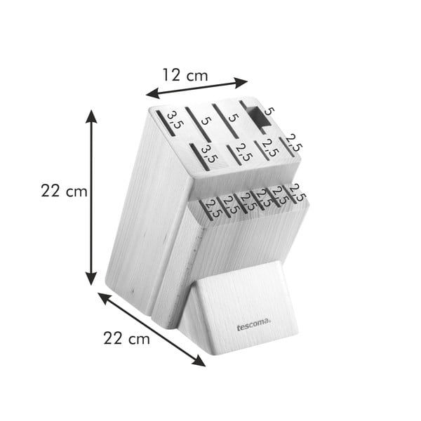 Suport de cuțite Noblesse – Tescoma-image-1