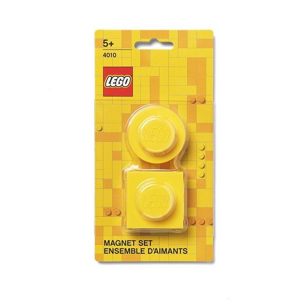 Set 2 magneți LEGO®, galben-image-1