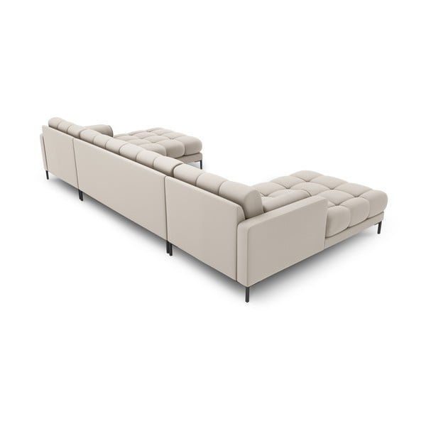 Colțar bej (în formă de "U") Bali – Cosmopolitan Design-image-4