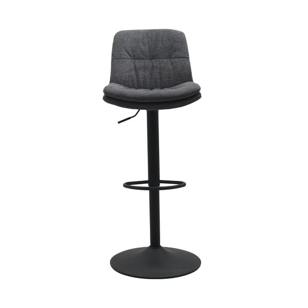 Scaun de bar gri închis cu înălțime ajustabilă Colville – Unique Furniture-image-1