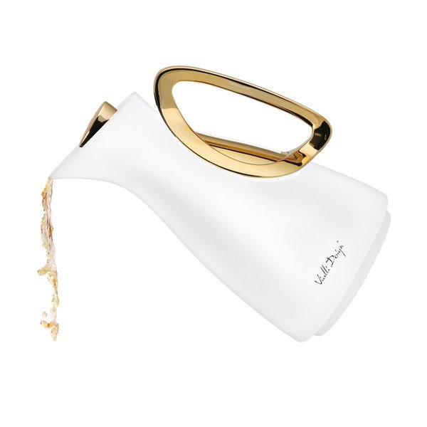 Termos alb/auriu 1 l Alessia – Vialli Design-image-3