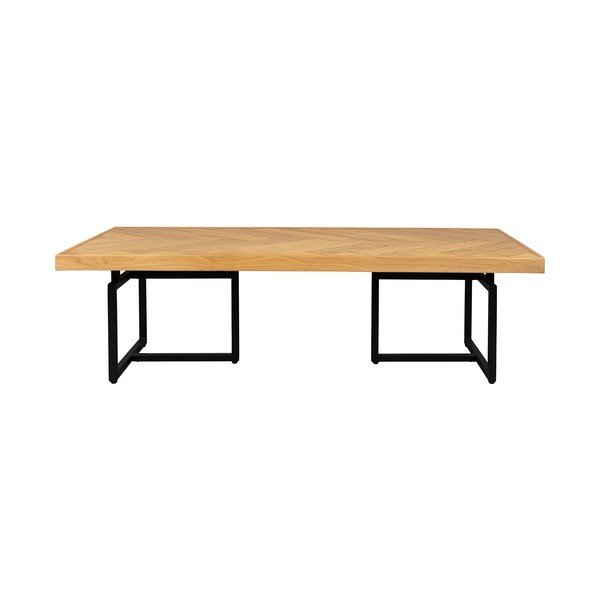 Măsuță de cafea în culoare naturală cu aspect de lemn de acacia 60x120 cm Class – Dutchbone