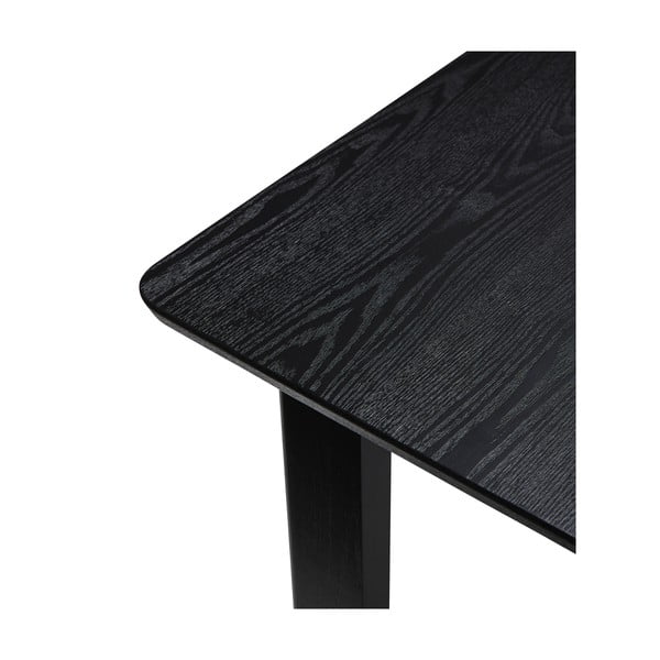 Masă de dining neagră 95x195 cm Dapper – Hübsch-image-2