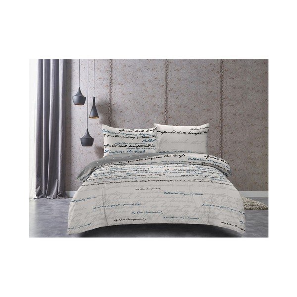 Lenjerie de pat din bumbac satinat DecoKing Clarity, 140 x 200 cm-image-3