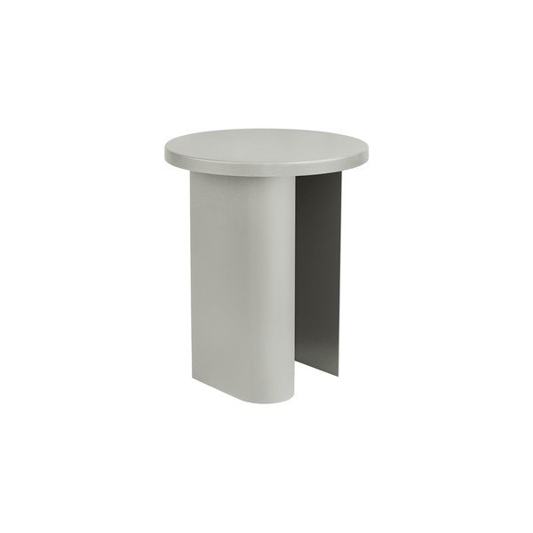 Măsuță auxiliară rotundă din metal ø 35 cm Sato – noo.ma