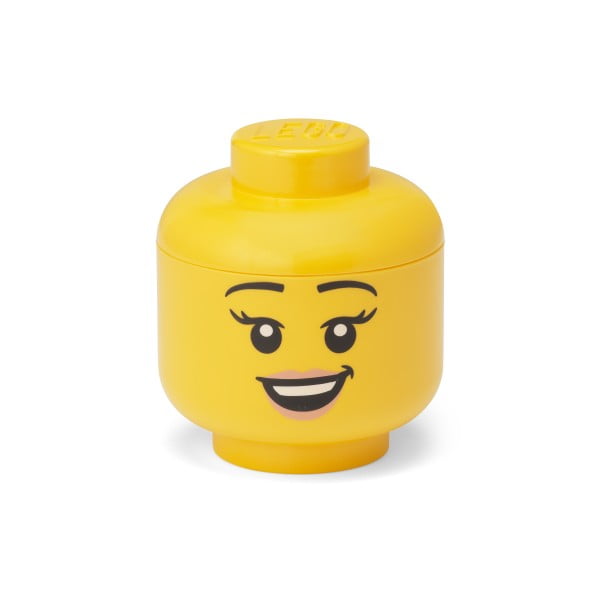 Cutie de depozitare pentru copii  din plastic Head – LEGO®