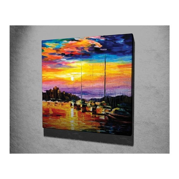 Reproducere tablou pe pânză Leonid Afremov, 45 x 45 cm-image-1