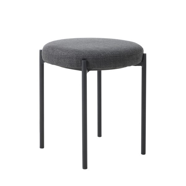 Scaun gri închis din metal Pelican – Unique Furniture