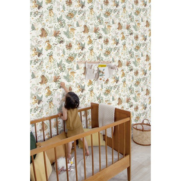 Tapet pentru copii 10 m x 50 cm Forest Friends – Lilipinso-image-2