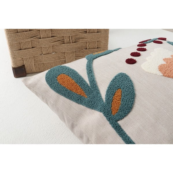 Pernă decorativă din in 43x43 cm Fresya – Mioli Decor-image-4