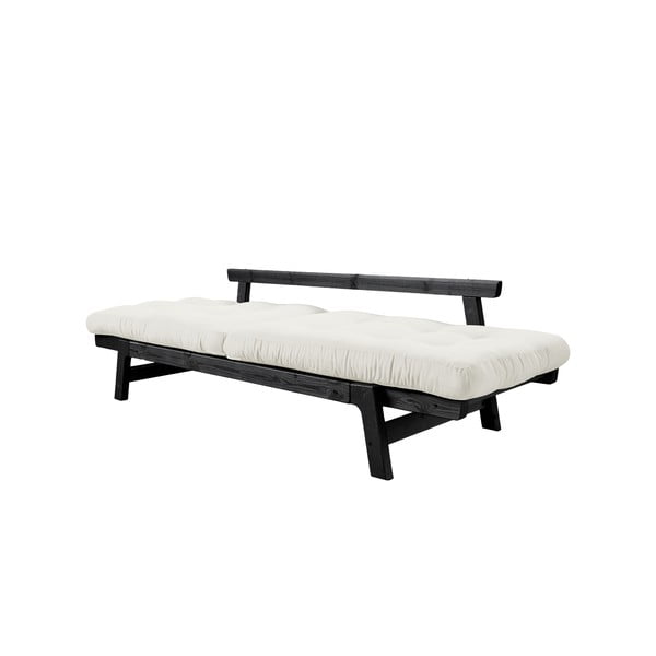 Canapea variabilă Karup Design Step Black/Natural-image-4
