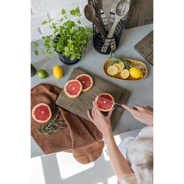 Tocător de servire din lemn 26 x 18 cm Rustic – Bonami Selection-image-2