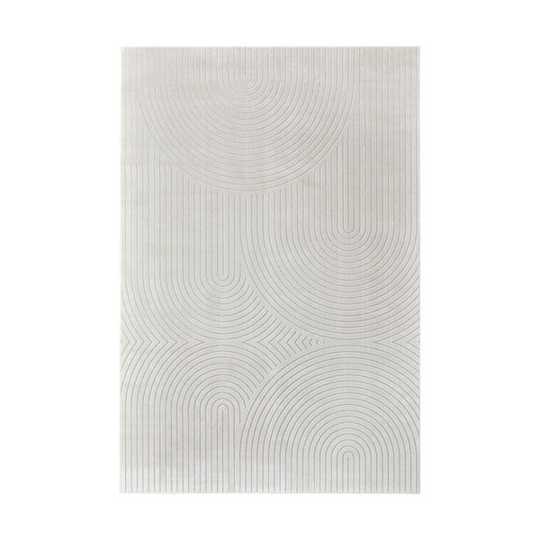 Covor alb din bumbac 140x200 cm Geode – douceur d'intérieur