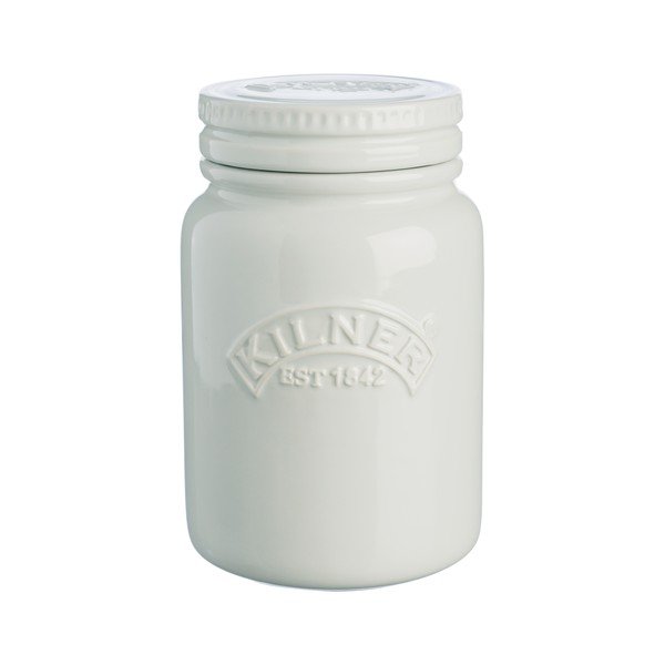 Recipient ceramică Kilner White, 0,6 L-image-1