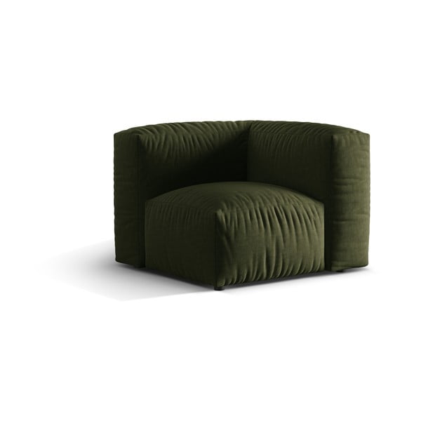Modul pentru canapea modulară verde (cu colț variabil) Martina – Micadoni Home-image-1