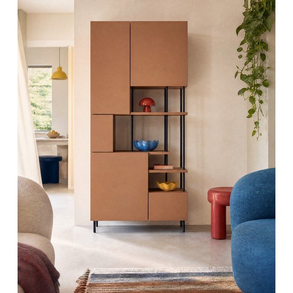 Bibliotecă cărămizie 84x175 cm Perla – Marckeric-image-3