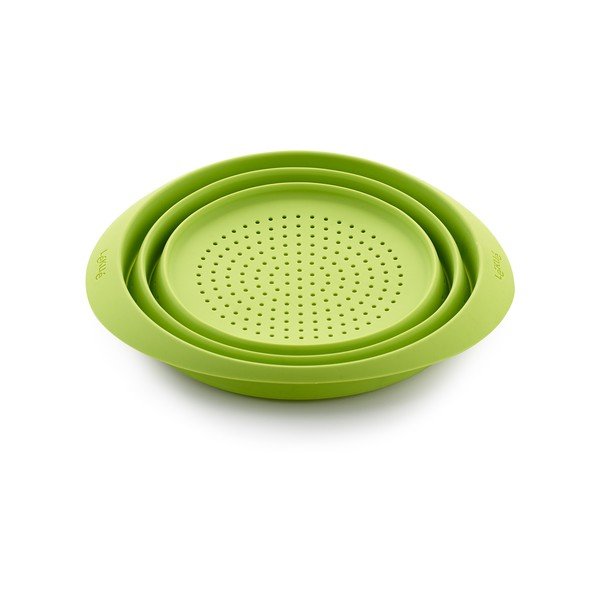 Strecurătoare din silicon Lékué Mini, verde-image-2