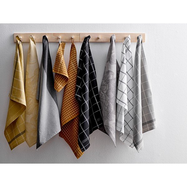 Prosop din bumbac pentru bucătărie Södahl Rose, bej, 50 x 70 cm-image-1