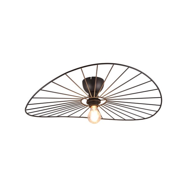 Plafonieră negru-mat ø 60 cm Chapeau – Reality-image-1