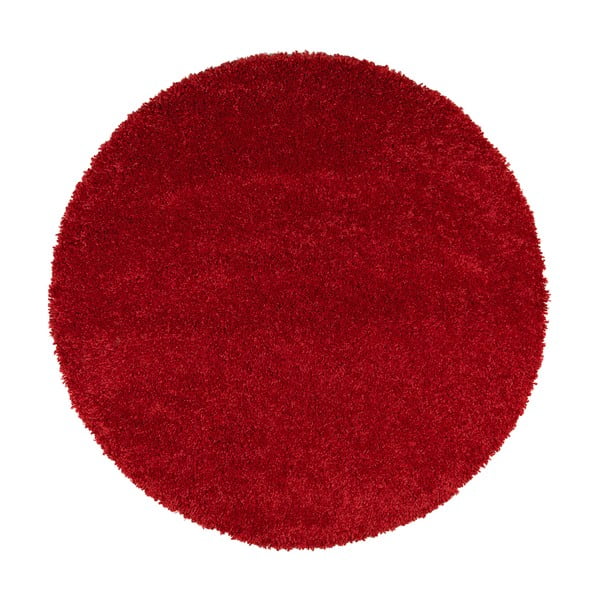 Covor rotund Universal Aqua Liso, ø 80 cm, roșu