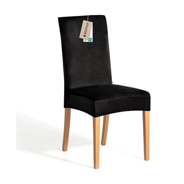 Husă neagră elastică pentru scaun 48 cm Sento – Restilo-image-2