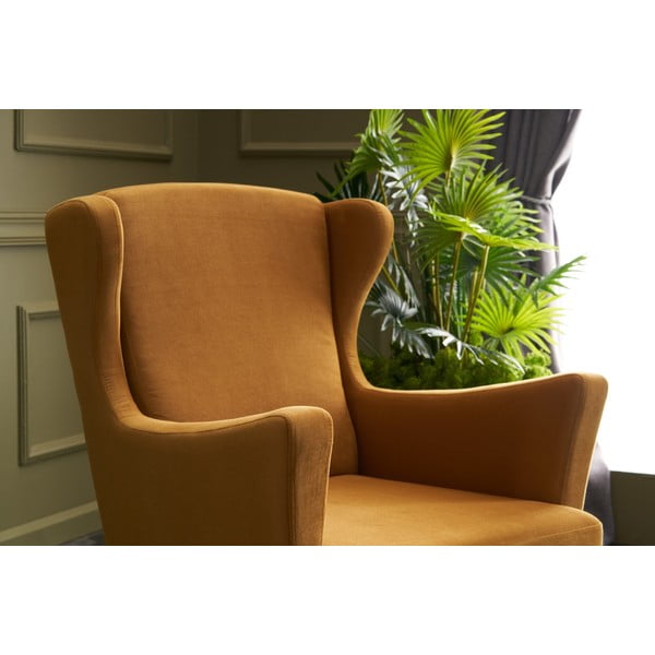 Fotoliu wing galben  Lola Brejer – Artie-image-4